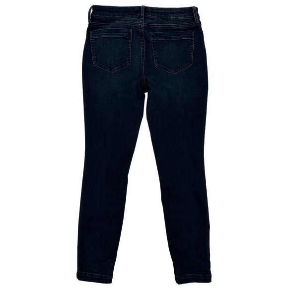 NYDJ Womens Dark Blue Ami Skinny Lift & Tuck Technology Jeans Size 6 - Picture 2 of 9